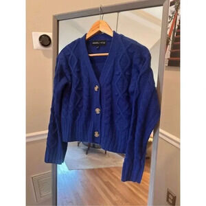 Kendall and Kyle Blue‎ Cami and Cardigan Size Small